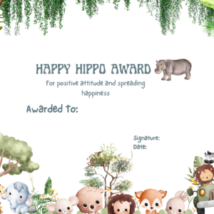 Happy Hippo Award